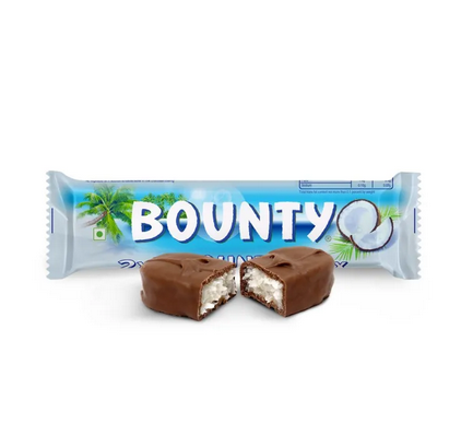 Bounty Milk Chocolate Bars 57g
